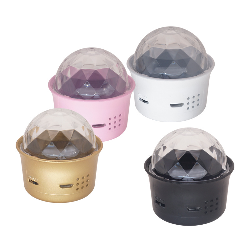 LED noche luz coche USB portátil DJ luz faro Navidad familia entretenimiento fiesta mini DJ faro