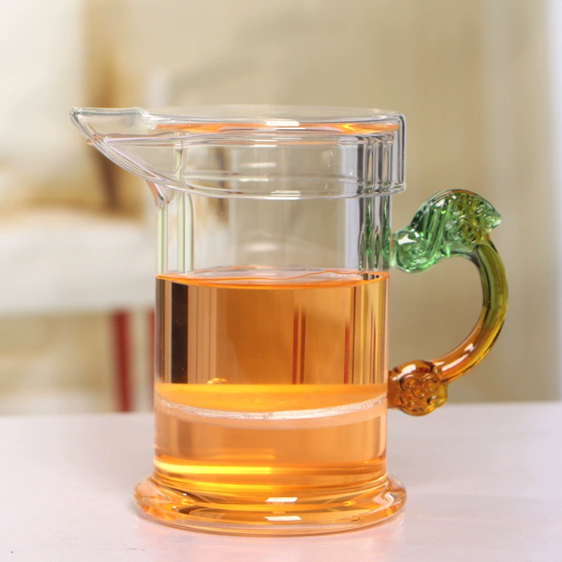 Термостойкое Стекло Чайник Снежная Хризантема чашка нута из трех частей чашка чайник черный чай чашка ярмарка чашка фильтр чайный набор с крышкой