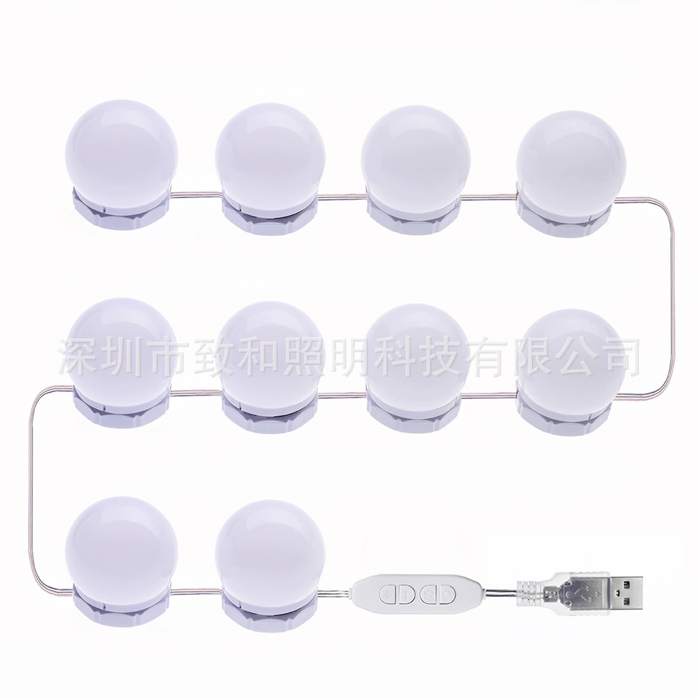 LED передние фары для зеркала, зеркало, подсветка, интерьерная подсветка