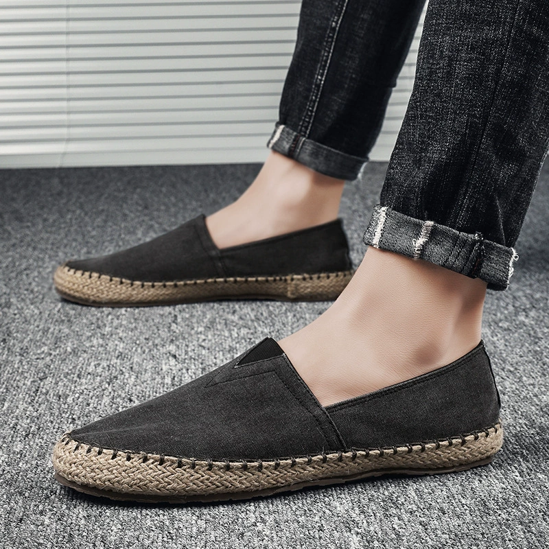 Cloth summer men's fashionable trend universal shoes for leisure, 2020, Chinese style
