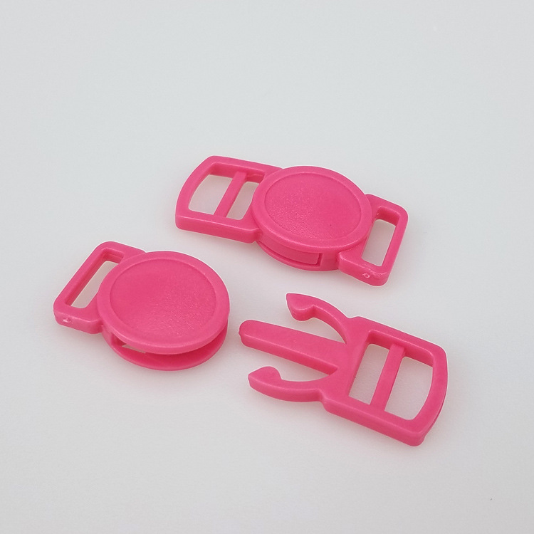 En stock POM mini gato hebilla accesorios de plástico PET CAT pajarita collar de color hebilla completa niño y madre hebilla