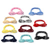 Multicoloured headband, elastic steel wire, hairgrip, accessory, South Korea, new collection, clips included