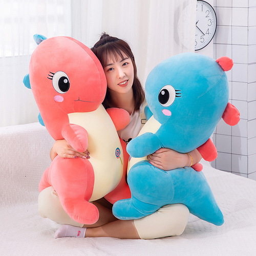 New soft dinosaur pillow doll standing version cute dinosaur plush toy down cotton large doll children's gift