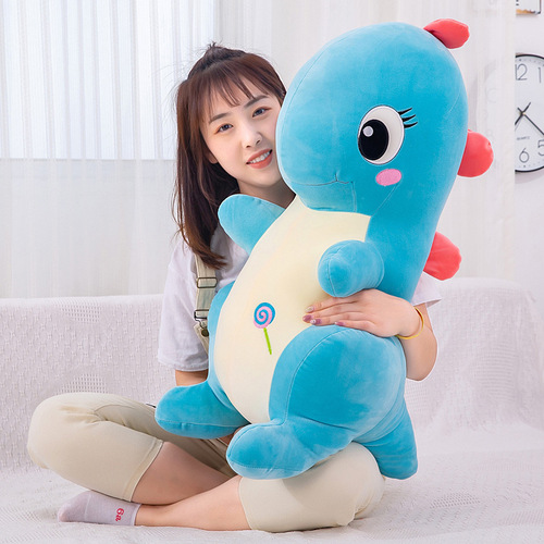 New soft dinosaur pillow doll standing version cute dinosaur plush toy down cotton large doll children's gift
