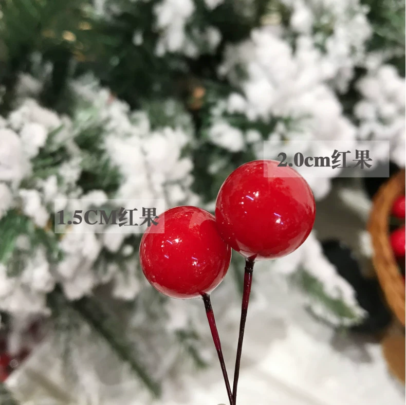 Моделирование Bubble Berry Моделирование Рождественские фрукты Красный фруктовый торт Реквизит для выпечки Золото и серебро Фрукты