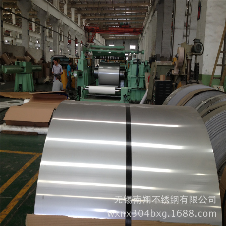 201不锈钢卷带 半硬不锈钢带 拉丝覆膜不锈钢卷带 201不锈钢卷带