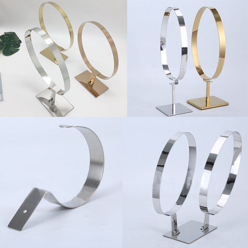 工厂直供不锈钢展示架店面皮带腰带陈列架子可电镀颜色皮带架展架