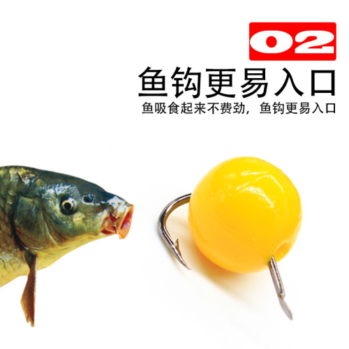 Buoyancy ball fishing beads floating water TPR soft bait lure lure crucian carp carp grass carp bream universal lure lure
