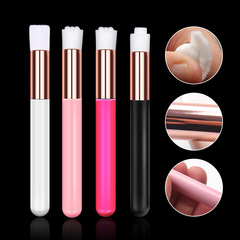 Wholesale Rose Gold Multi-Color Acne Scrub Nose Brush Blackhead Removing Cleansing Brush Beauty Makeup Brush