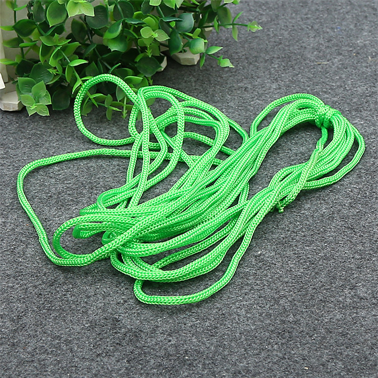 苍南伟浩厂家制造束口抽绳丙纶彩色pp绳礼盒礼品手提pp绳多色加工