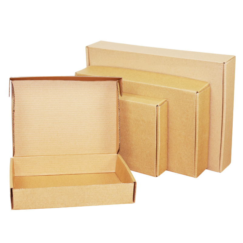 En stock caja de aviones al por mayor accesorios para teléfonos móviles caja de embalaje ropa interior extra dura cartón corrugado cartón expreso