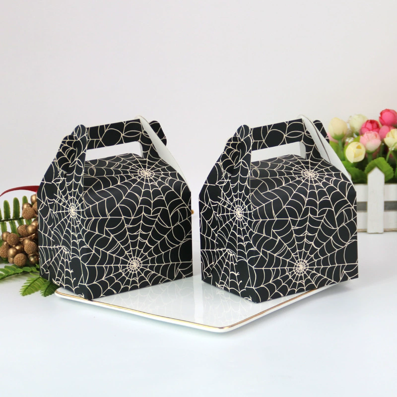 Коробка для выпечки своими руками в виде паутины, большая коробка для кондитерских изделий, бумажная коробка для упаковки хлеба и тортов от производителя