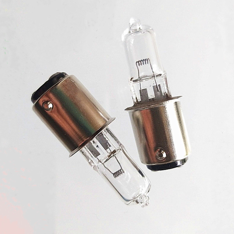 B15卡口水晶12V24V20W35W50W机床指示灯仪器工作照明卤素小灯泡
