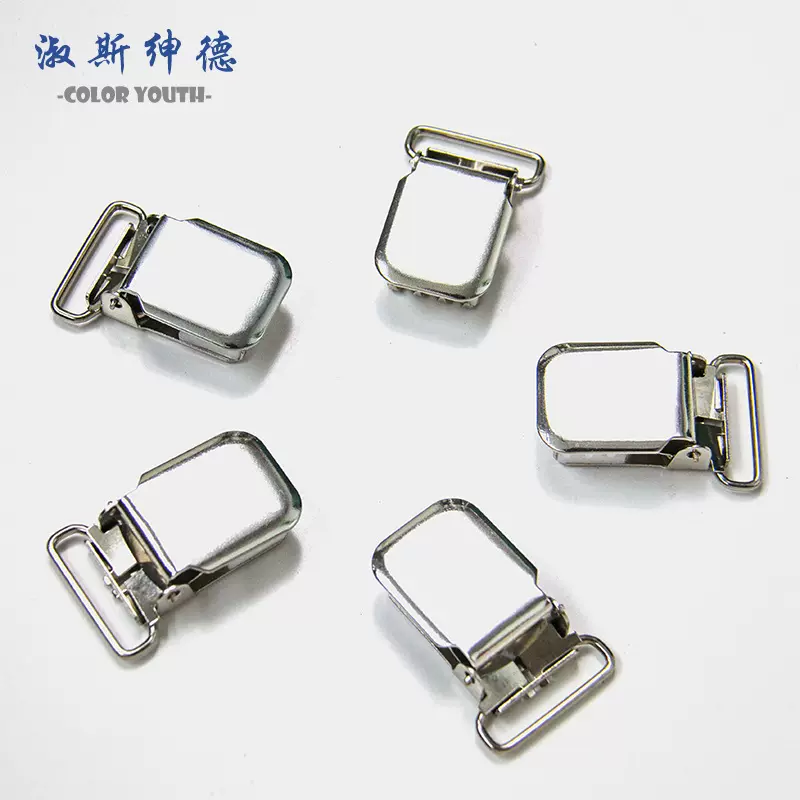 厂家背带大夹子25 50mm大力夹带胶鸭嘴扣