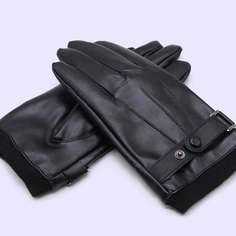 Demi-season polyurethane men's keep warm gloves, wholesale, direct factory sales