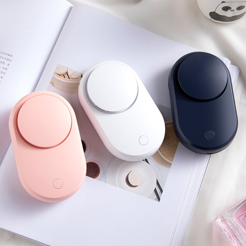 접목 속눈썹 종 속눈썹 소형 팬 건조기 미니 핸드 헬드 에어컨 소형 팬 usb 충전 잎없는 팬