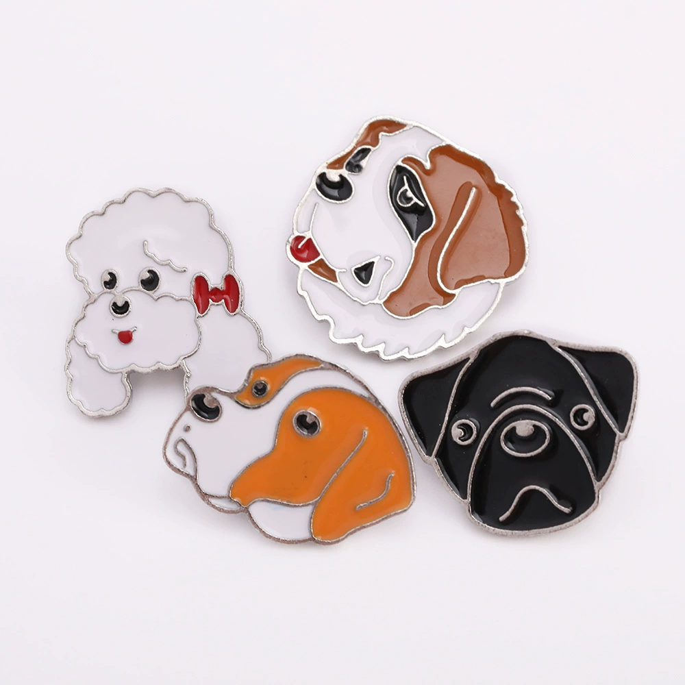 Metal brooch lapel pin, universal decorations for men and women, pet, Birthday gift