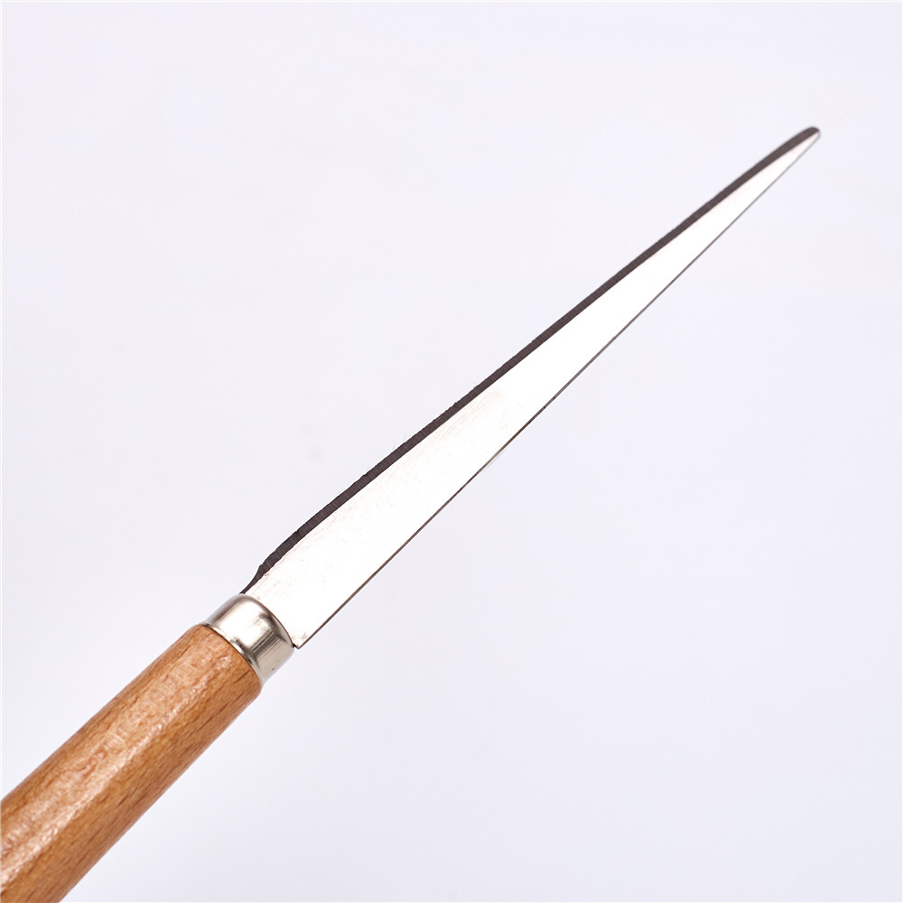 Herramienta de talla de arcilla suministros de arte cuchillo de reparación larga herramienta de reparación de embriones herramienta auxiliar de artesanía fs2-29