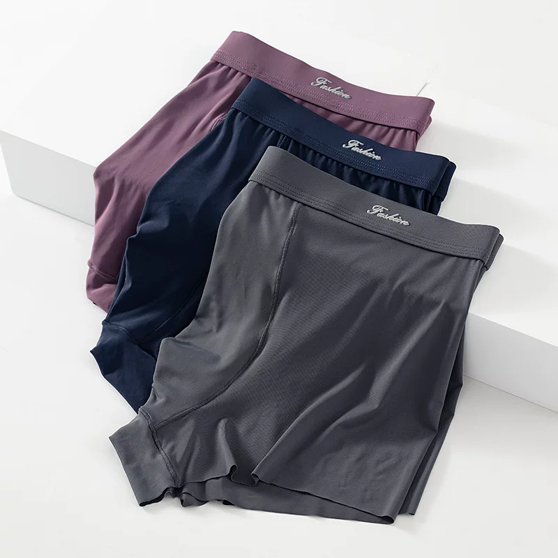 Silk pants, thin trend breathable comfortable trousers, mid rise