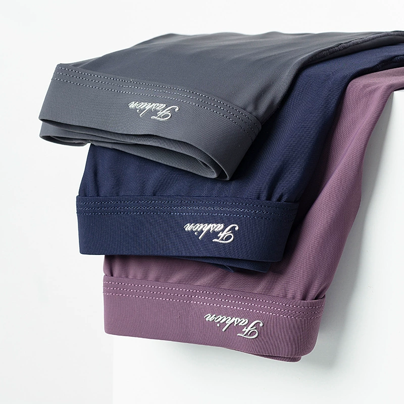 Silk pants, thin trend breathable comfortable trousers, mid rise