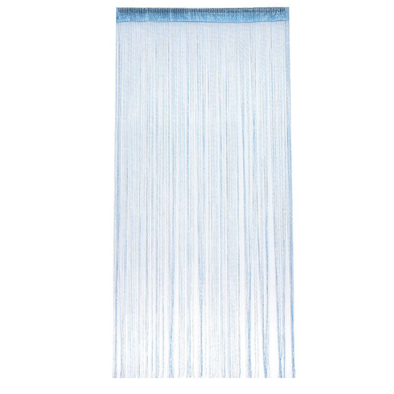 Популярная однотонная плоская серебристая сетчатая занавеска, готовая продукция, 1м*2м, подвесная занавеска с серебряной нитью, дверная занавеска, товар для внешней торговли, для балкона.