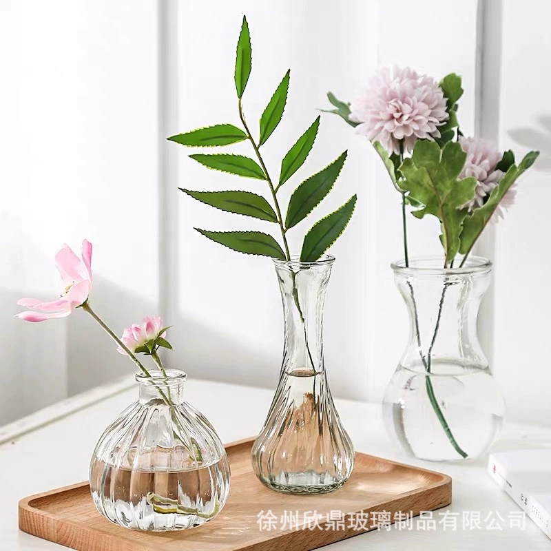 Гидропонная креативная стеклянная ваза для нарциссов гидропонная контейнерная ваза Зеленая Роза Прозрачный цветочный горшок Гиацинт бутылка