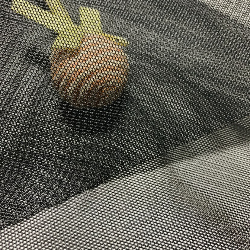 厂家供应经编N300六角网布箱包靠椅布料鞋材网面舞台装饰现货批发