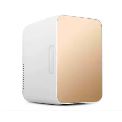 Refrigerator Mini Car Home – Soyuducular - champagne-gold-tempered-glass-panel-8l
