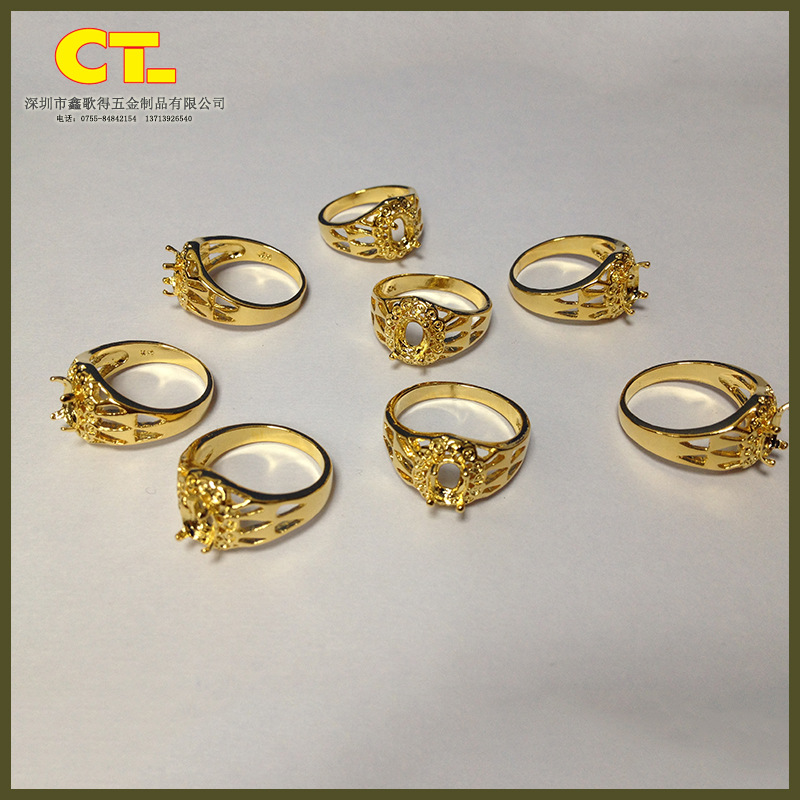 深圳锌合金表面电镀厂 锌合金首饰真空电镀 环保锌合金电镀