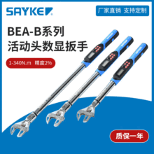 赛力克(SAYKE)数显扭矩扳手扭力扳手力矩扳手活动开口头数显工具