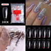 Fake nails for manicure, nail stickers, french style, wholesale