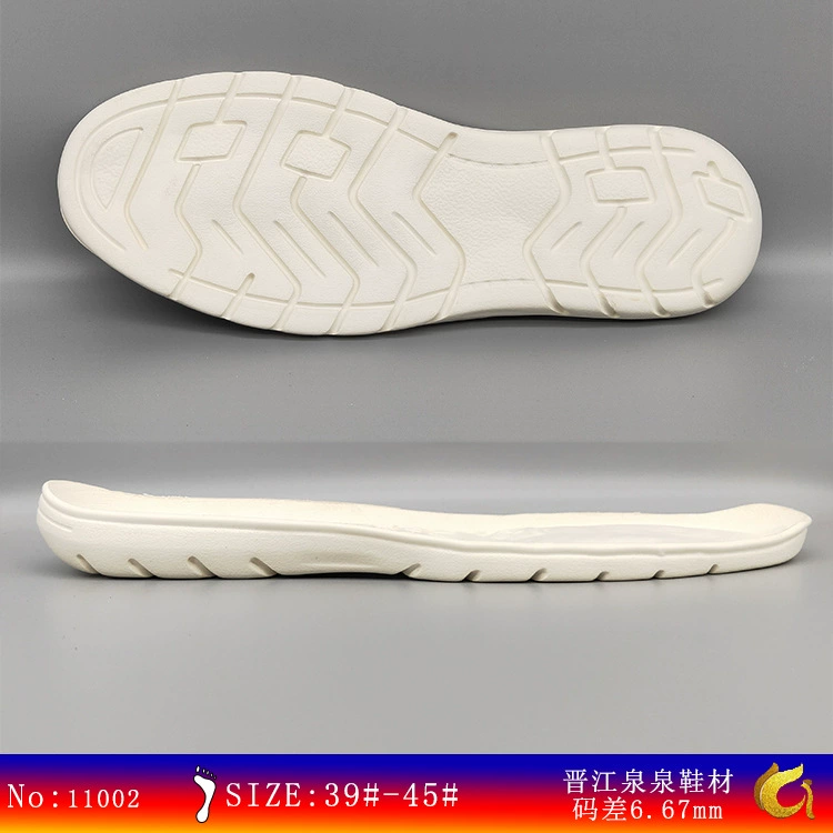 Quanquan 2020 оптовая продажа с фабрики обработка подошвы на заказ EVA мужская повседневная легкая подошва 39-45