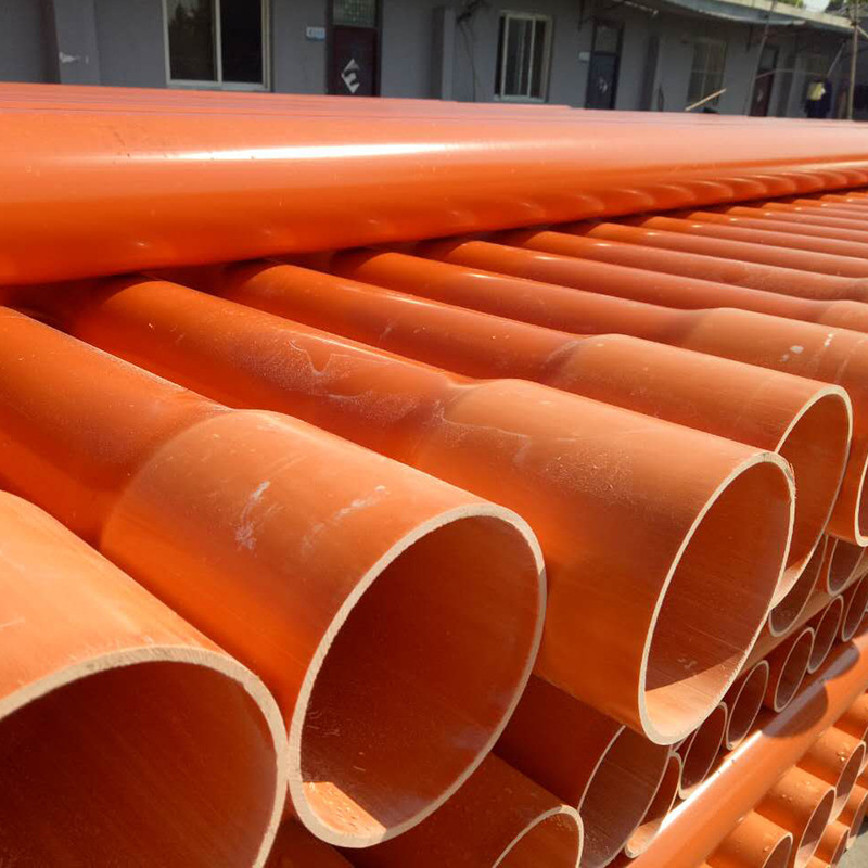 江苏徐州PVC电力管CPVC电缆保护套管承插口电力管材厂家供应