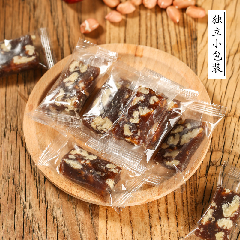 Jujube Paste Walnut Cake, Southern Jujube Pastry, Soft Candy, Sliced Cake, Traditional Handmade Snacks for Children and Pregnant Women, Wholesale from Manufacturer, Bulk Packaging Jujube Paste Walnut Cake, Southern Jujube Pastry, Soft Candy, Sliced Cake, Traditional Handmade Snacks for Children and Pregnant Women, Wholesale from Manufacturer, Bulk Packaging