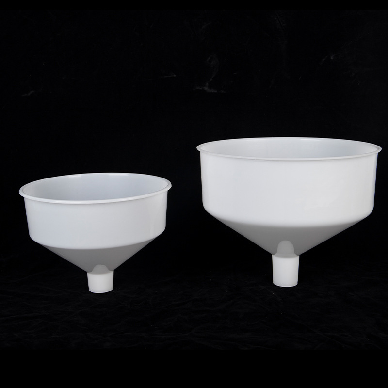 Large Diameter Industrial Filter Funnel Wide Mouth Small Household Wine Oil Funnel White Transparent Plastic Kitchen Funnel Large Diameter Industrial Filter Funnel Wide Mouth Small Household Wine Oil Funnel White Transparent Plastic Kitchen Funnel