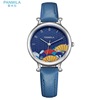 Fashionable watch for elementary school students, round fan, for secondary school, Chinese style, suitable for teen