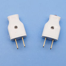 安防監控子公母插頭電源轉換插頭二極對接母插頭電源延長線對接頭