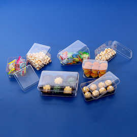 亚克力透明注塑制品 西点盒透明塑料烘焙包装盒 ps透明宽形塑料盒