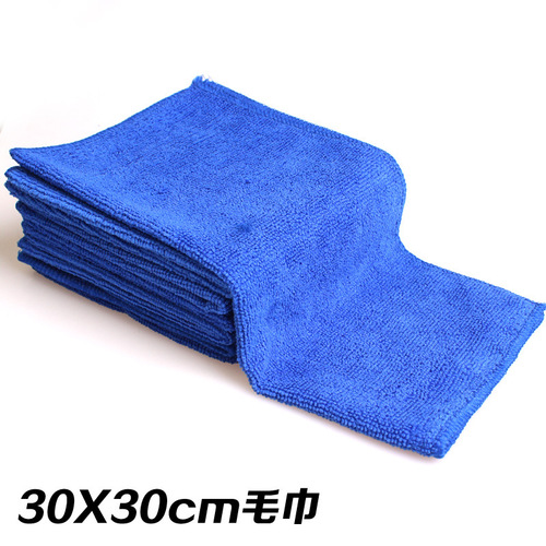 Manufacturer wholesale car wipes microfiber car wash towel cleaning towel square towel activity multi-functional car wipe towel