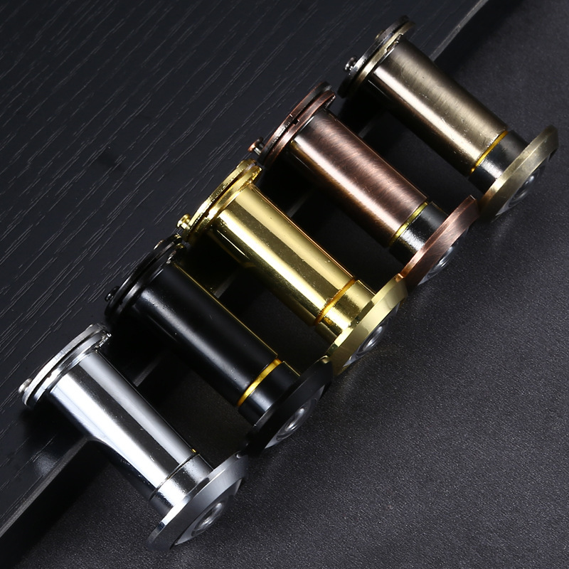 Door eye security door hotel wooden door and window accessories door mirror black with back cover hotel cat's eye adjustable HD sheep's eye