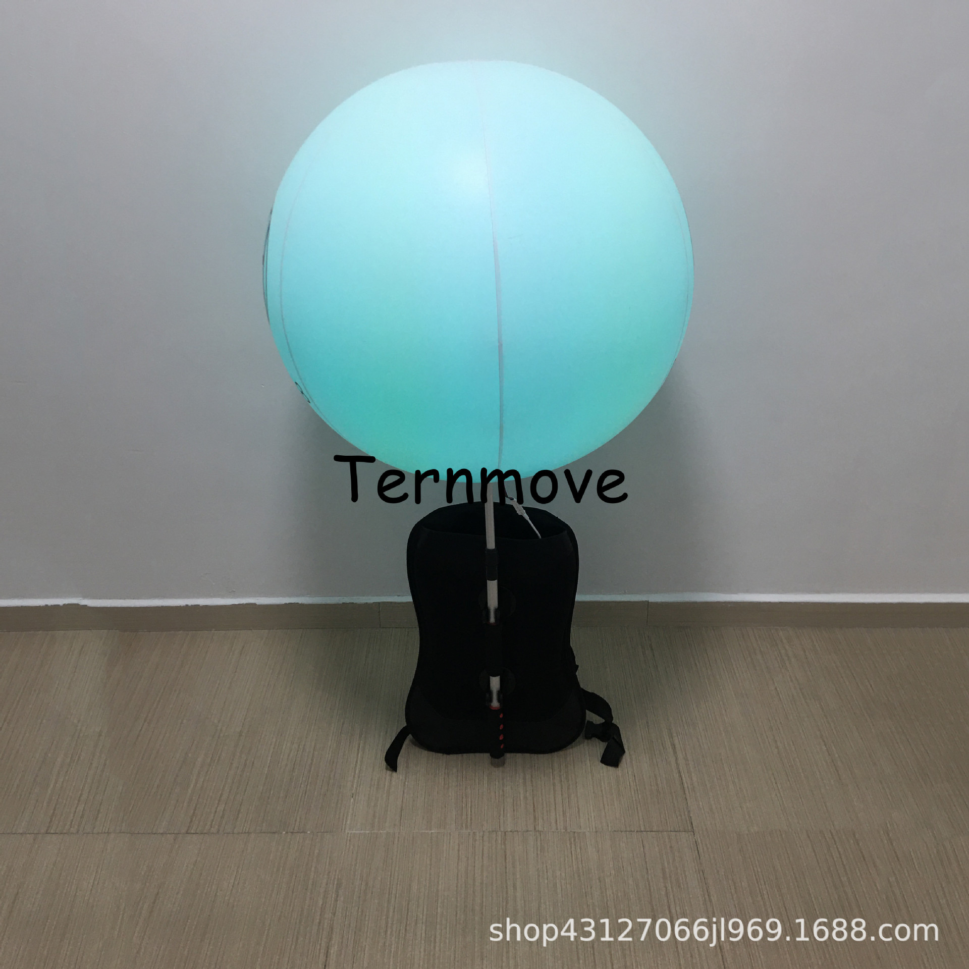 选举宣传开业广告充气背包广告球广告道具LED气模可移动背包球