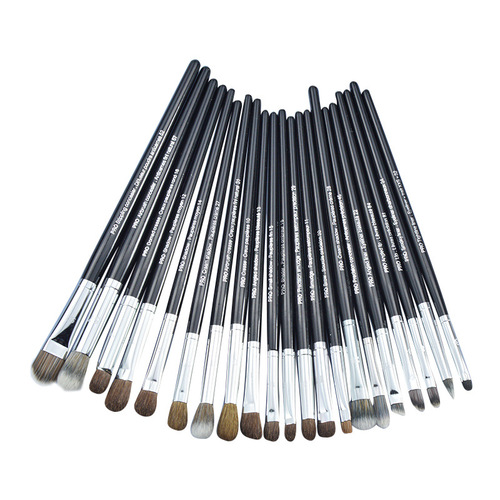 Cangzhou S series animal hair makeup brush No. 15 eye shadow brush blending brush No. 13 nose shadow brush eyebrow brush eye complete set