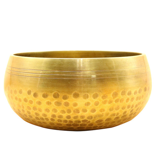 Cross-border supply Nepal wholesale Buddhist sound bowl yoga, ear-picking singing bowl copper Buddha sound bowl copper chime portable bowl