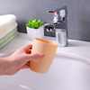 Fashionable handheld mouthwash for beloved with glass for traveling