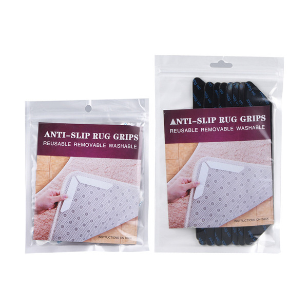 non-slip black white carpet for home use