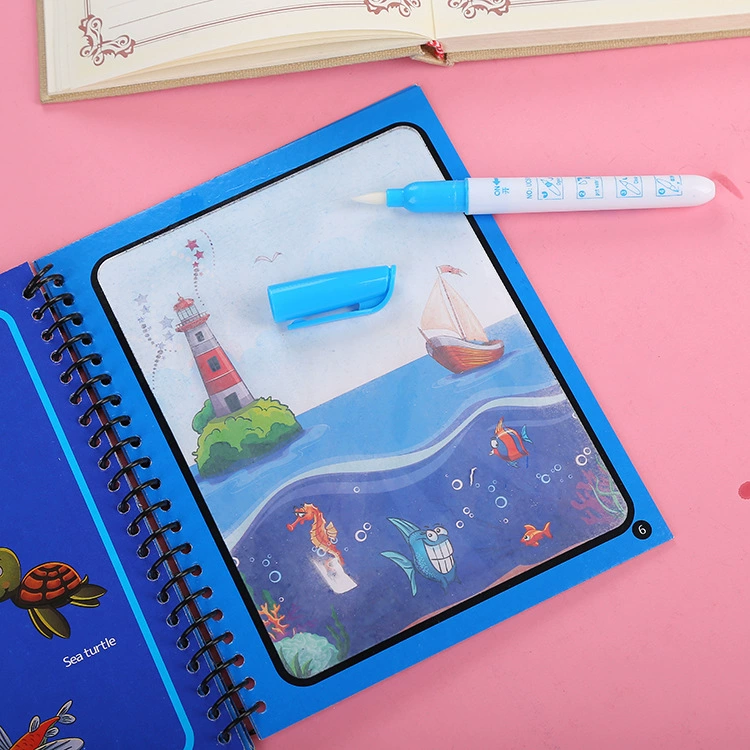 Детский волшебный водный альбом Творческий Baby Puzzle Painting Water Painting Graffiti Repeat Magic Water Paintings
