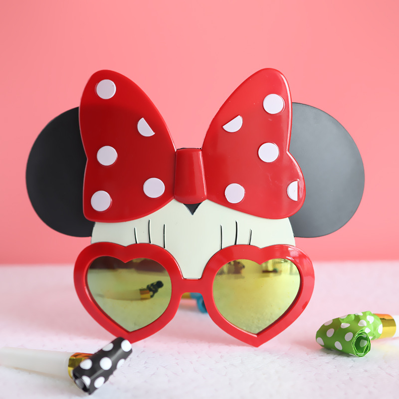 Gafas de Minnie con gran lazo