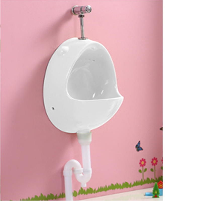 Orinal colorido infantil jardín de infantes de cerámica colgante inodoro niño niños orinal de pie montado en la pared urinario