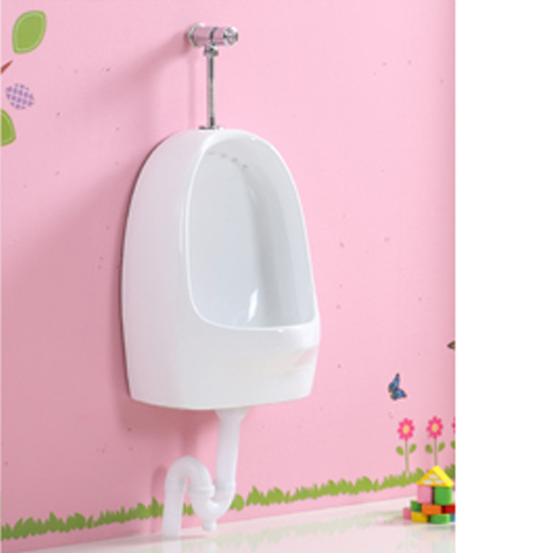 Orinal colorido infantil jardín de infantes de cerámica colgante inodoro niño niños orinal de pie montado en la pared urinario