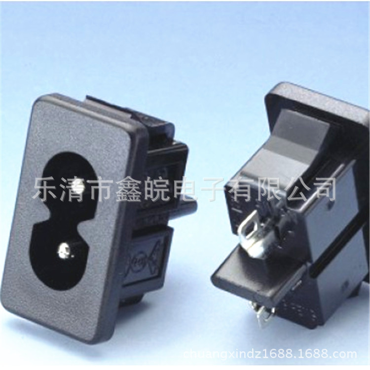 供应AC-009电源插座 AC插座8字插座